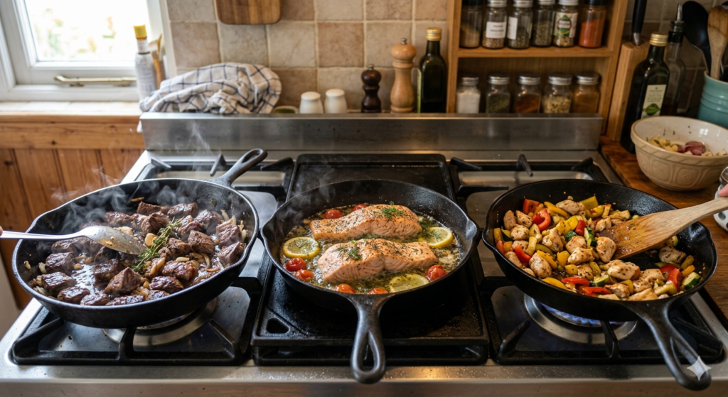 different type of meats