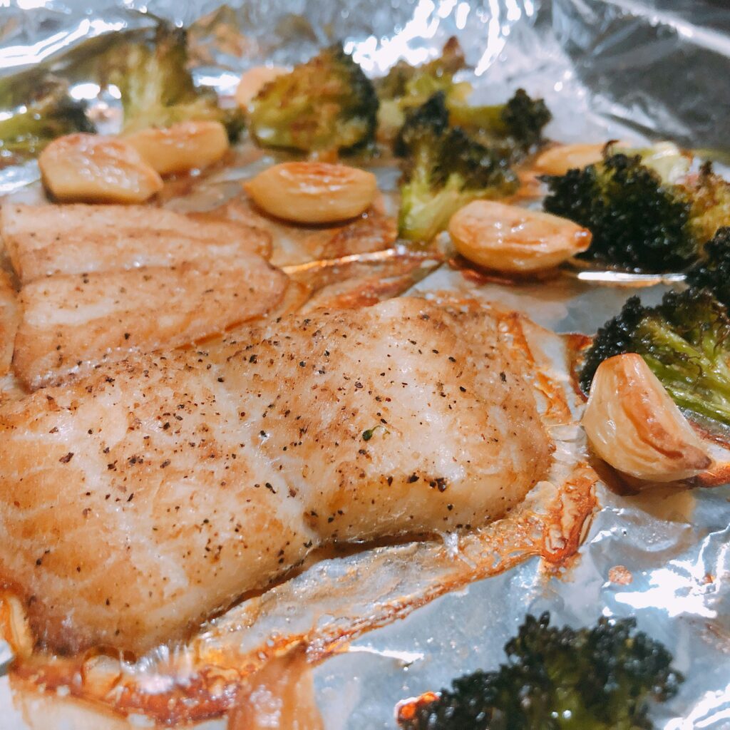 garlic butter salmon