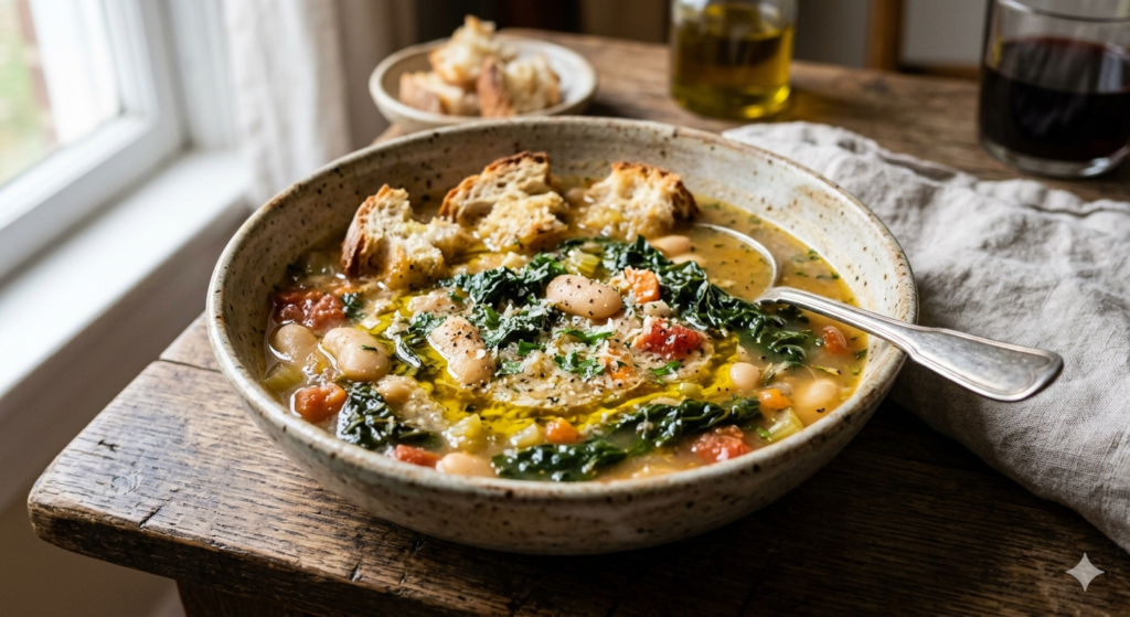 Tuscan White Bean and Kale Soup
