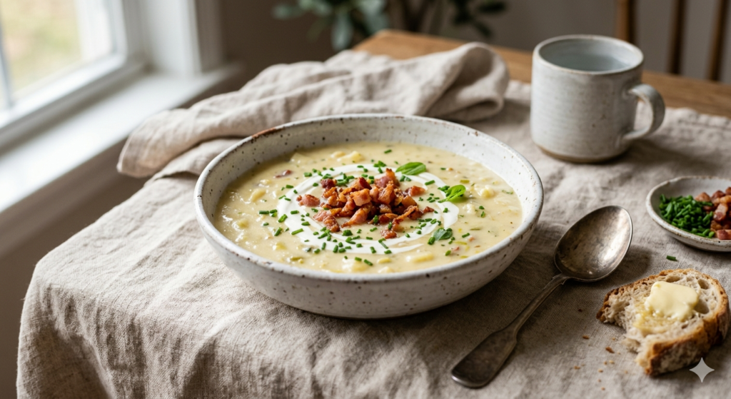 Creamy Potato and Leek Soup