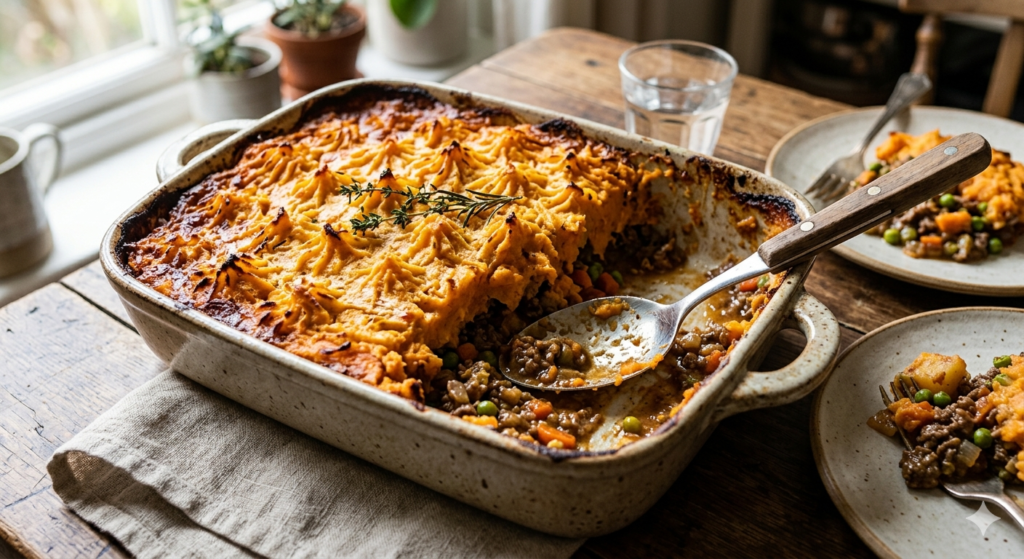 Sweet Potato Shepherd's Pie