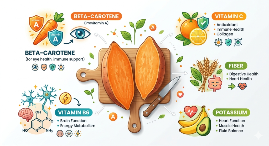 Nutritional Benefits of Sweet Potatoes