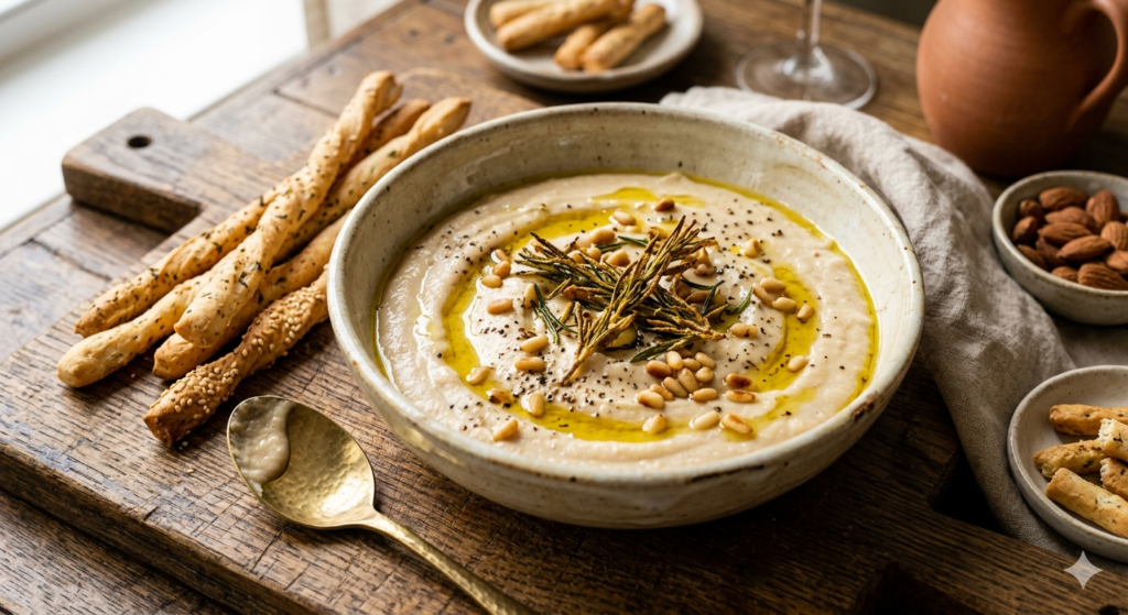 White Bean and Rosemary Dip