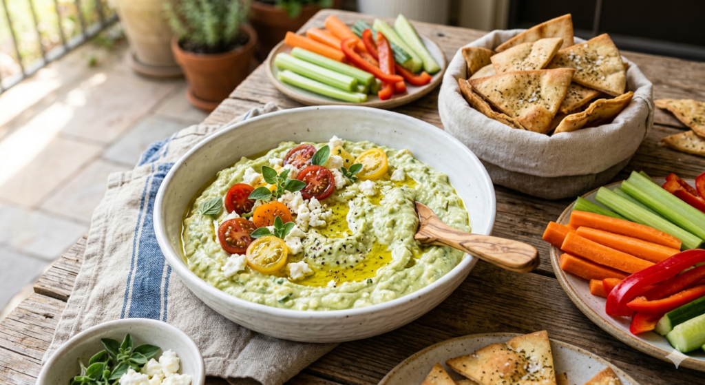 Avocado and Feta Dip