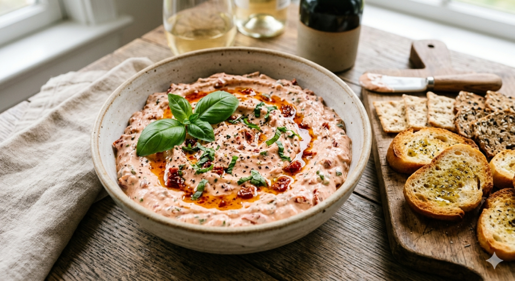 Sun-Dried Tomato and Cream Cheese Dip
