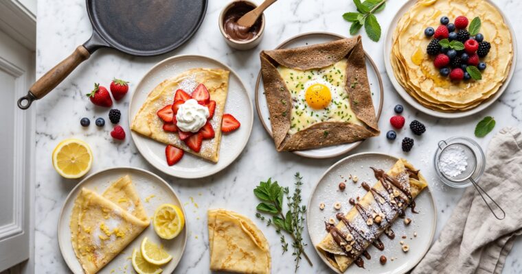 15 Easy Crepe Recipes: Sweet, Savory, and Absolutely Delicious