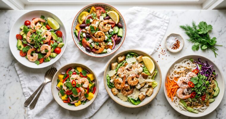 15 Protein Rich Shrimp Salad Recipes: Fresh & Flavorful
