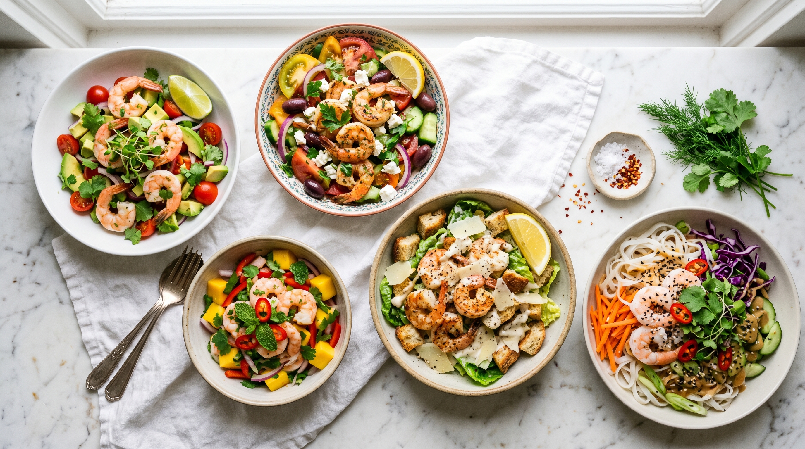15 Protein Rich Shrimp Salad Recipes: Fresh & Flavorful