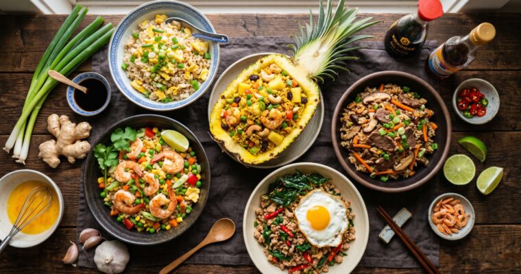 18 Hearty Fried Rice Recipes: Bold, Flavorful & Easy
