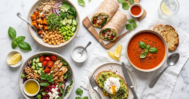 20 Quick & Easy Lunch Ideas Ready in 30 Minutes