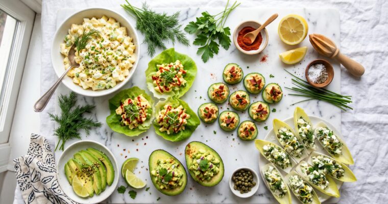 15 Low Carb Keto Egg Salad Recipes: Creamy & Delicious