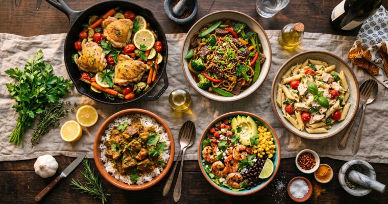 22 Easy Dinner Recipes: Delicious & Fast for Any Night