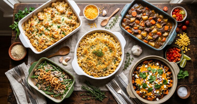 10 Homemade Casserole Recipes: Comforting & Delicious