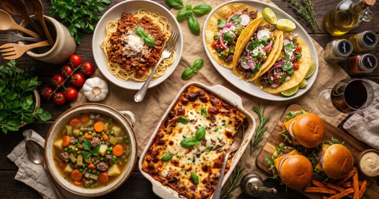 20 Ground Beef Recipes For Dinner: Bold & Satisfying