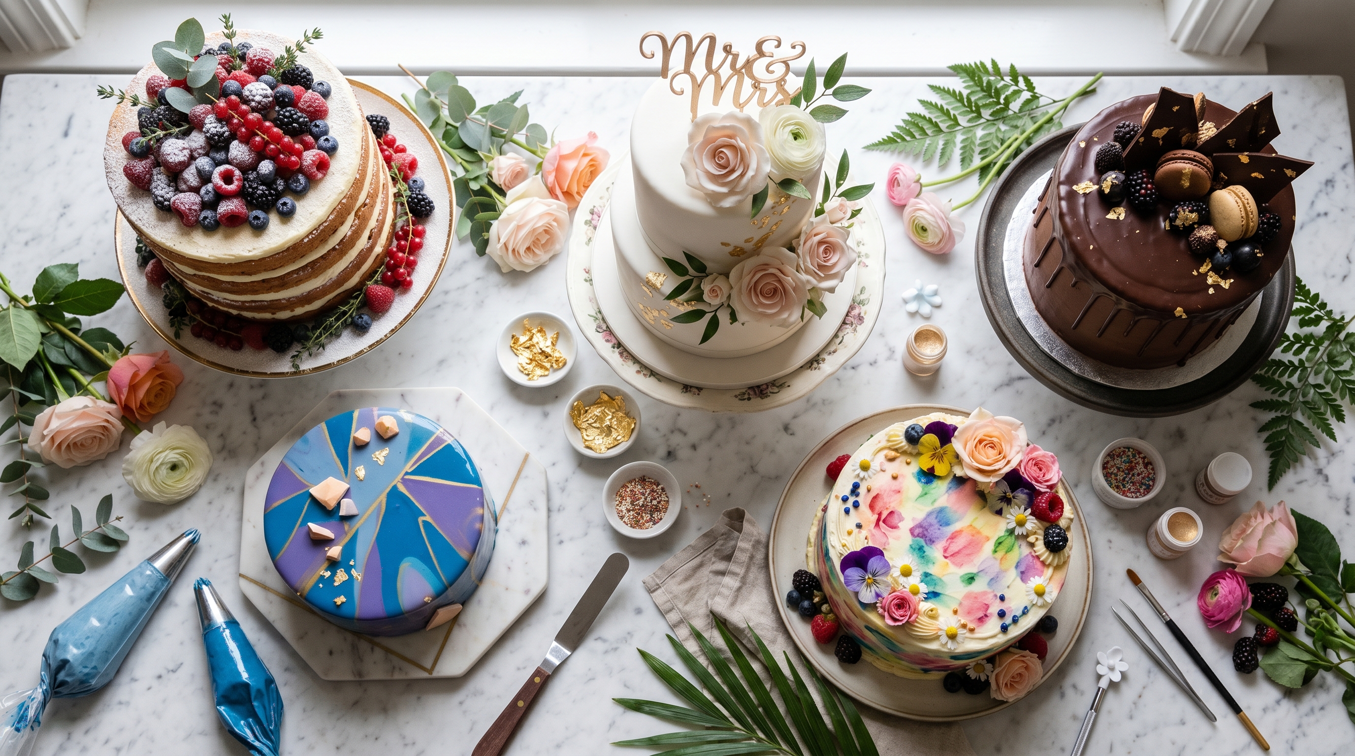 20 Decadent Cake Recipes and Cake Decorating Ideas