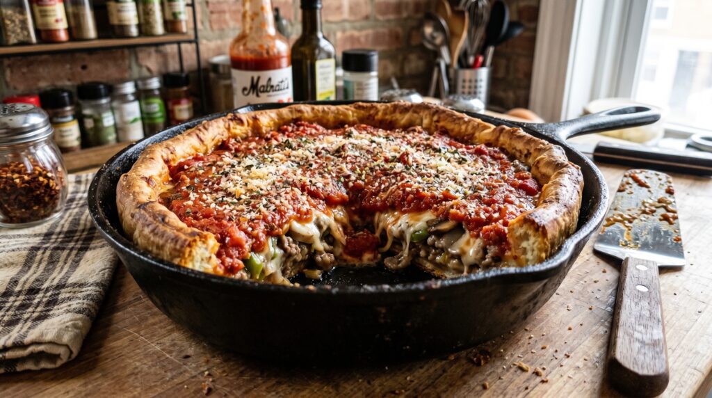 Chicago Deep Dish Pizza