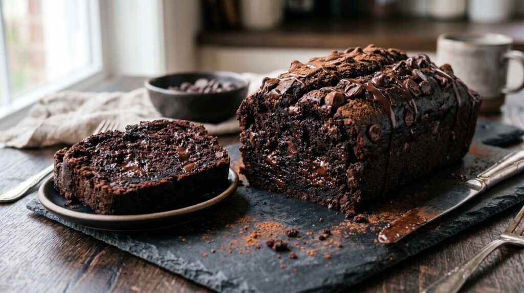 Double Chocolate Banana Bread