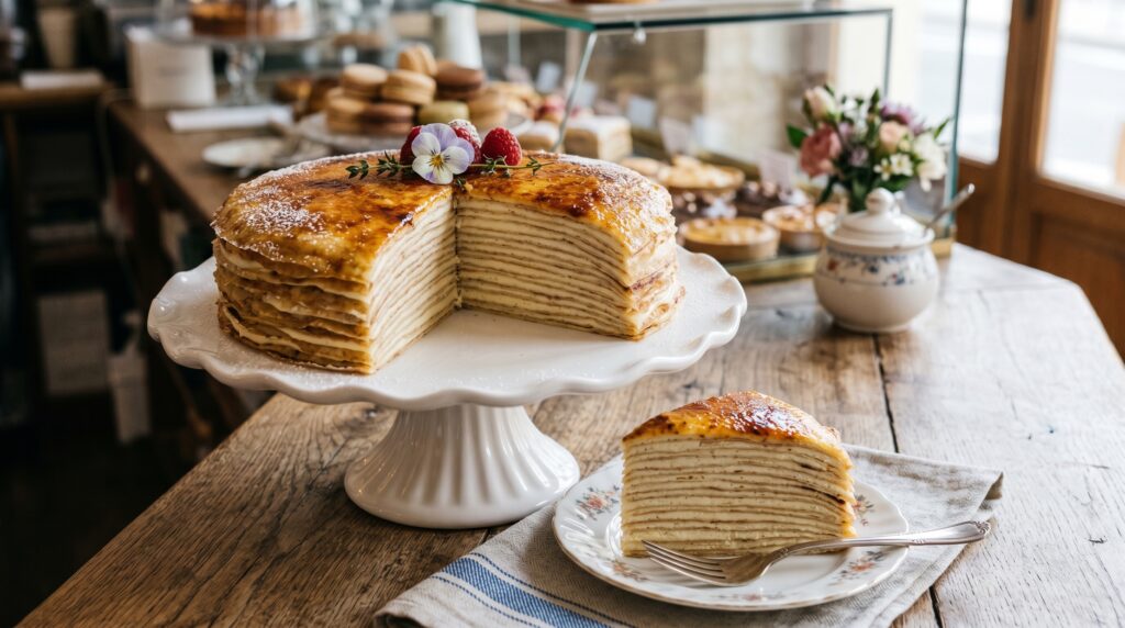 Crêpe Cake (Mille Crêpes)