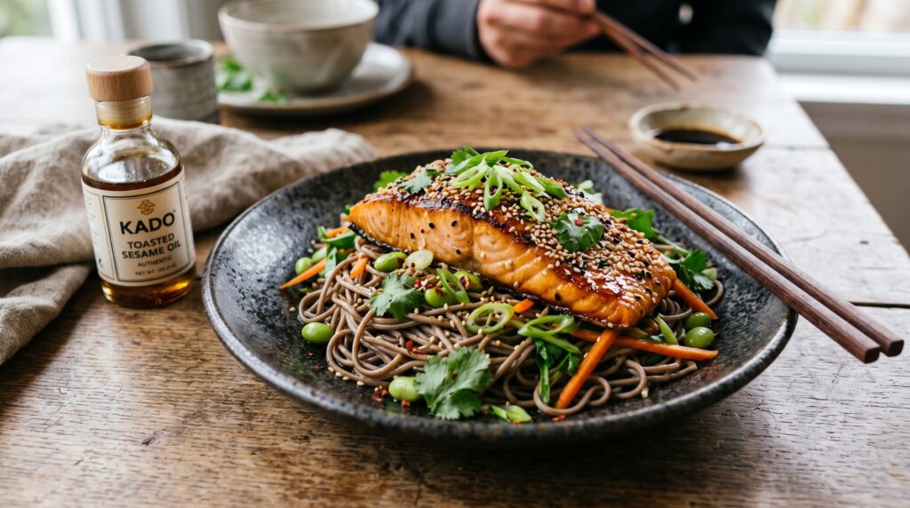 Asian Sesame Ginger Salmon
