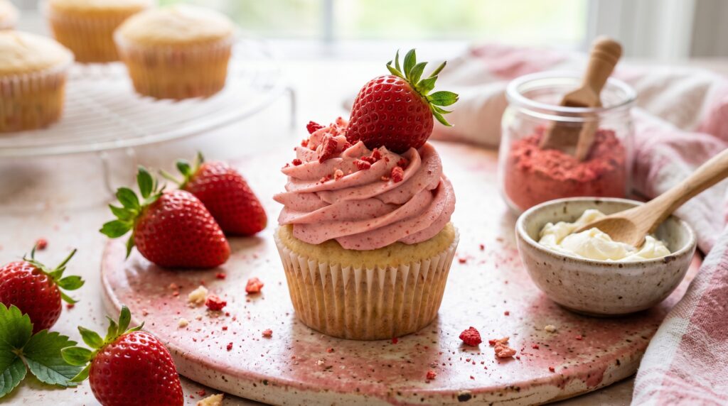 Strawberry Cream Cheese Frosting