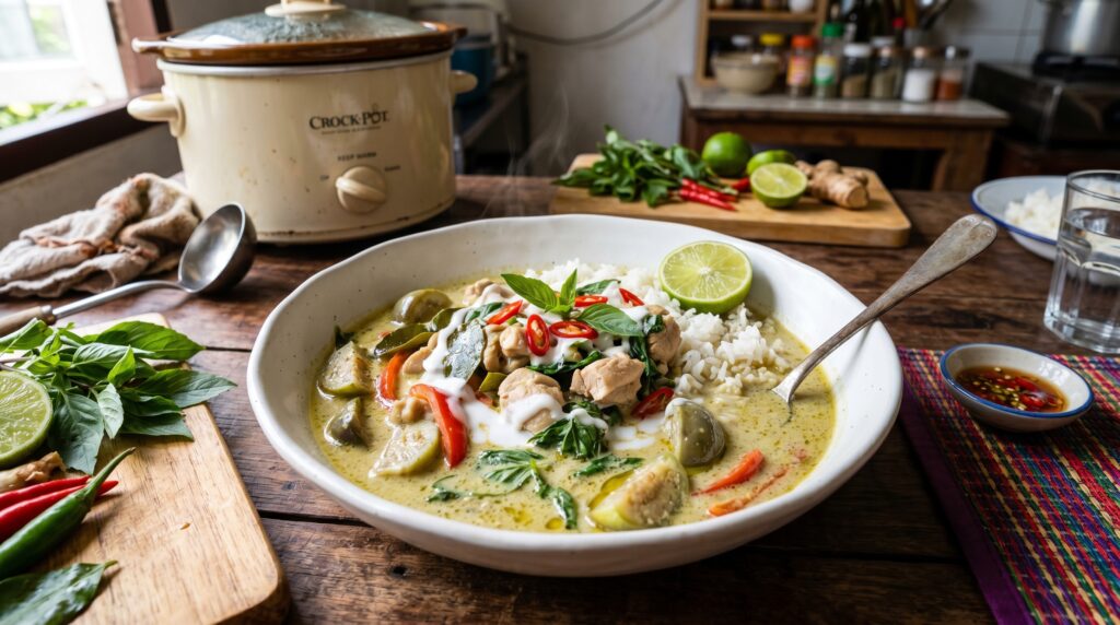 Slow Cooker Thai Green Curry