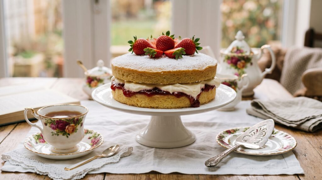 Strawberry Victoria Sponge
