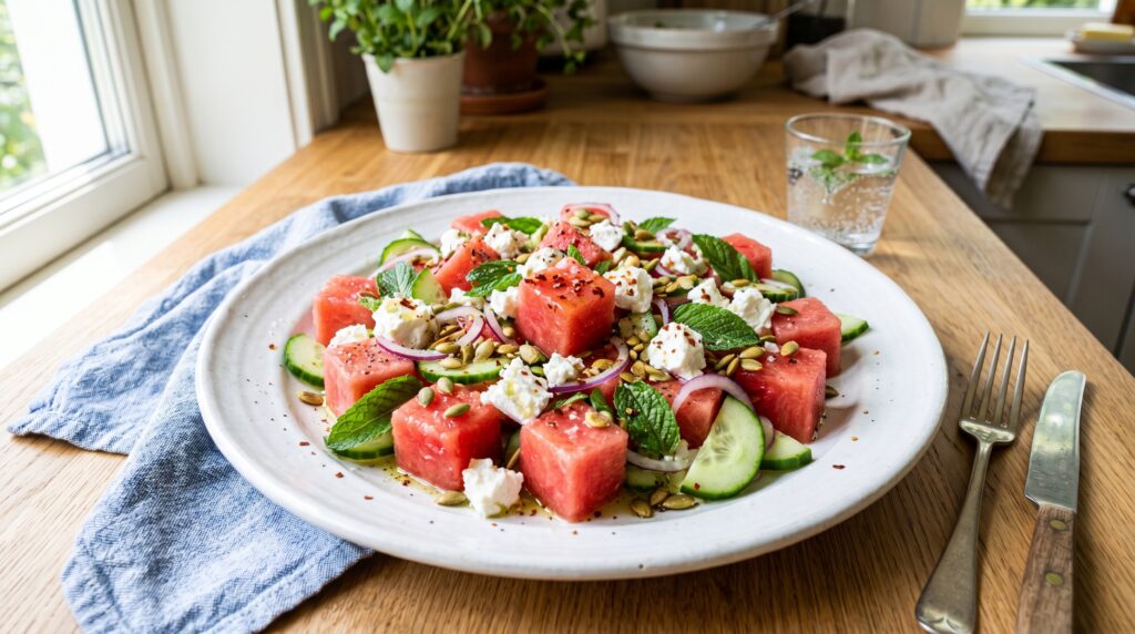 Watermelon and Feta Salad