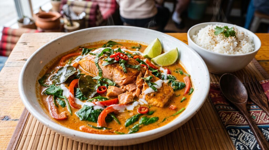 Thai Red Curry Salmon