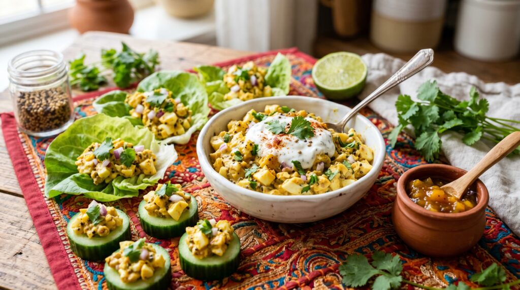 Indian-Spiced Egg Salad