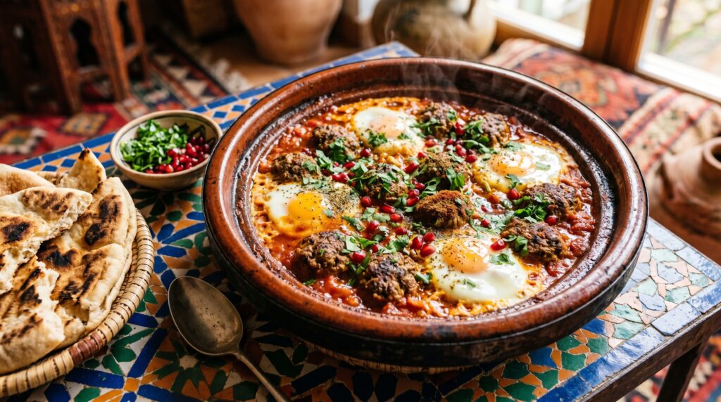 Moroccan Spiced Ground Beef (Kefta Tagine)