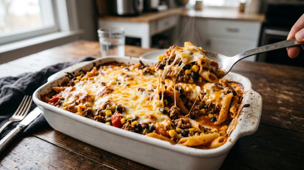 Rotel Pasta Bake