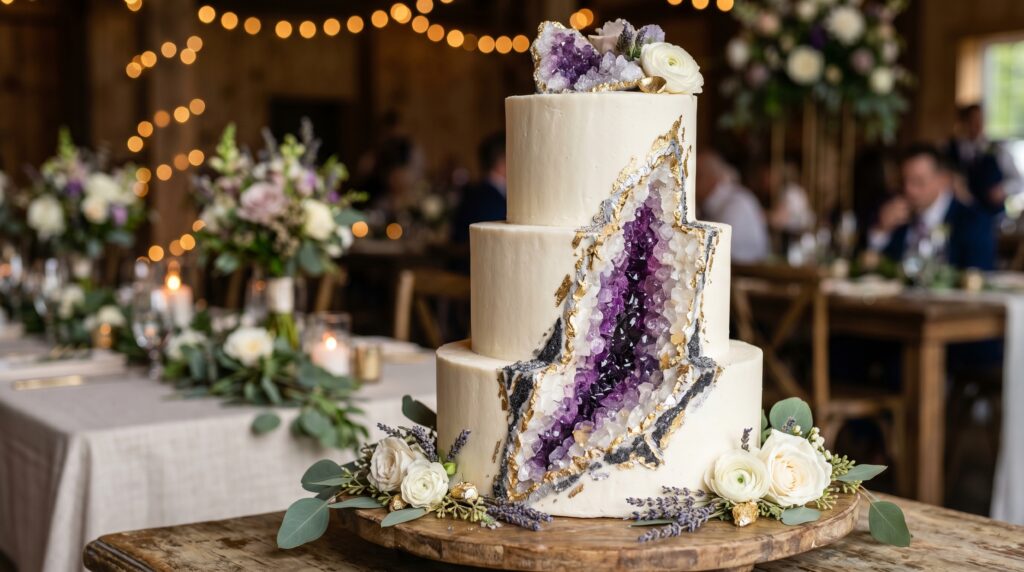 Geode Crystal Cake