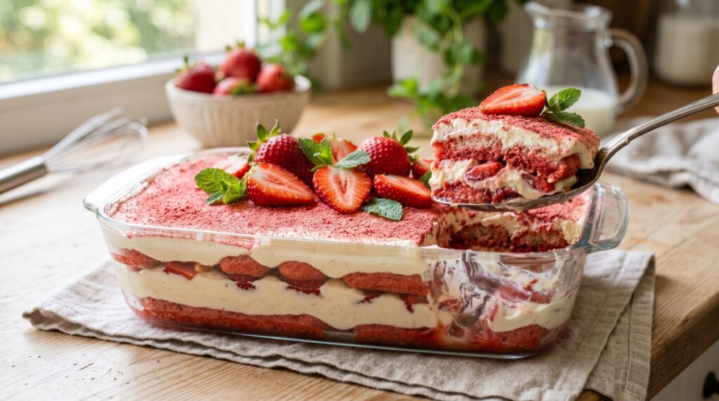 Strawberry Tiramisu