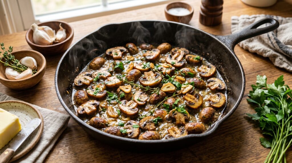 Garlic Butter Mushrooms
