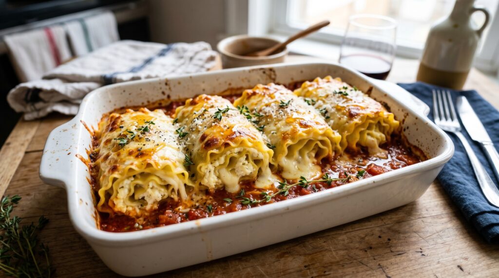 Four Cheese Roll Ups