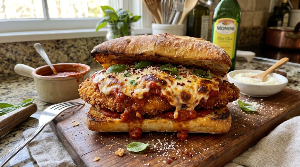 Chicken Parmesan Sandwich