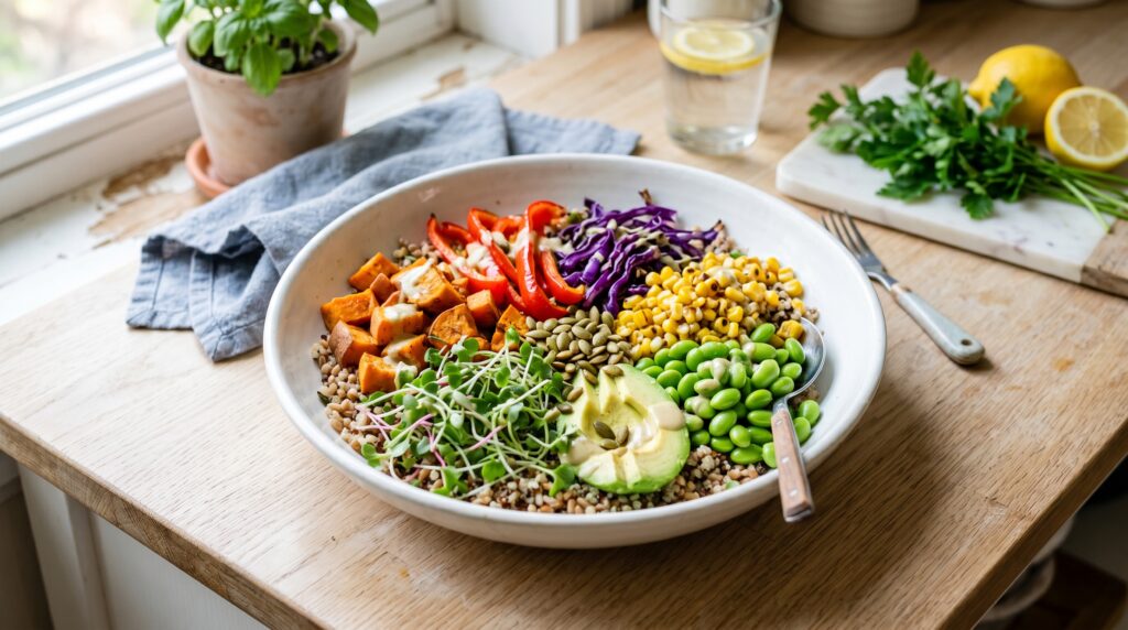 Rainbow Grain Salad