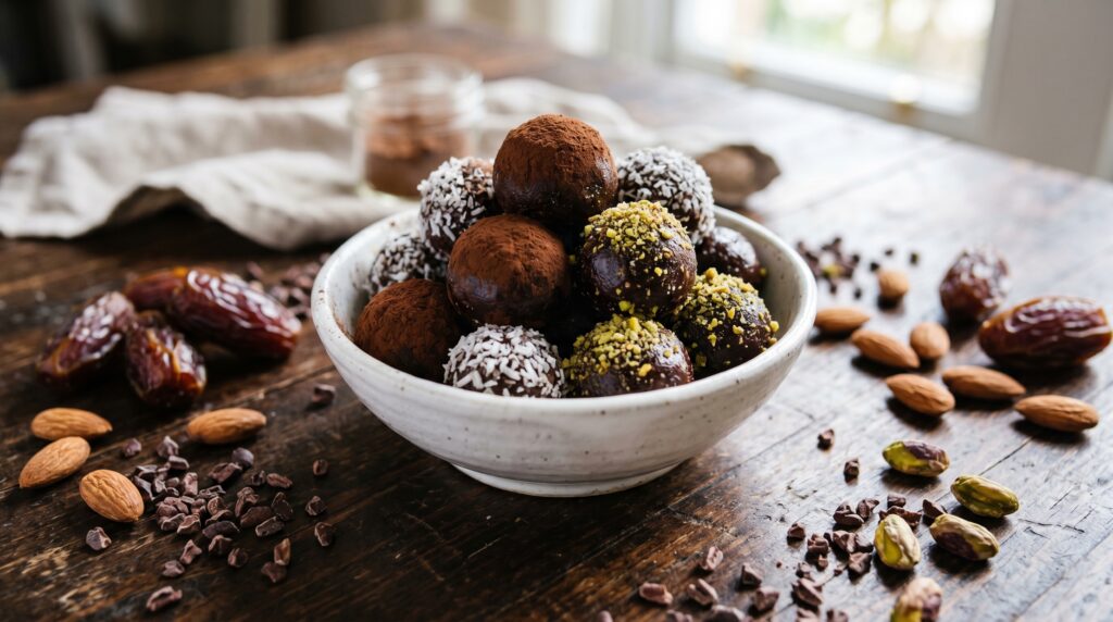 Raw Chocolate Energy Balls