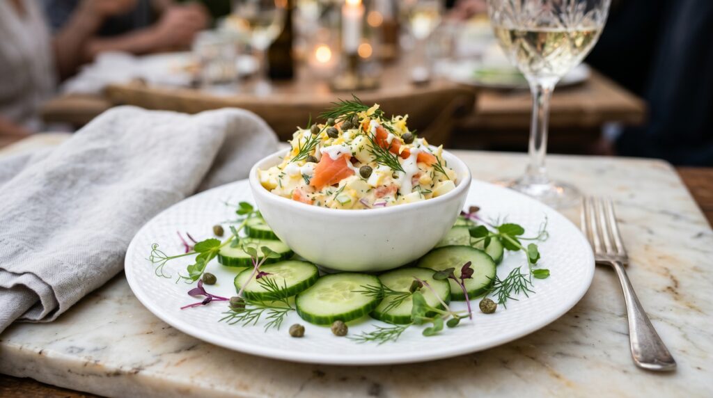 Smoked Salmon and Egg Salad
