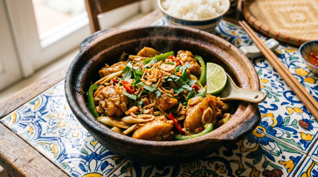 Vietnamese Lemongrass Chicken Stir Fry