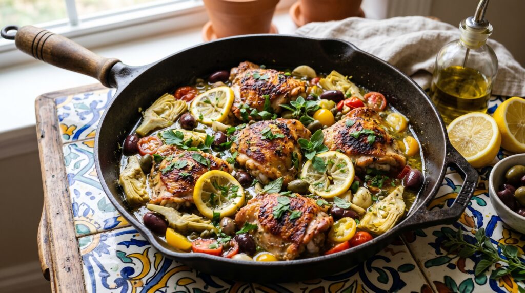 Mediterranean Lemon Chicken