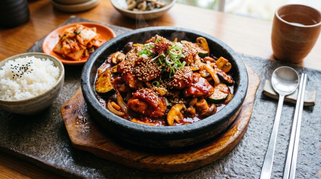 Korean Gochujang Chicken Stir Fry