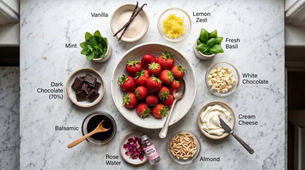 Strawberry Dessert Flavor Pairing Guide