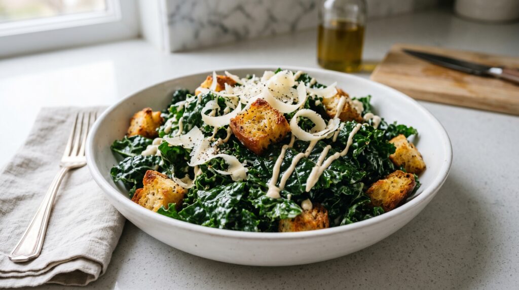Kale Caesar Salad