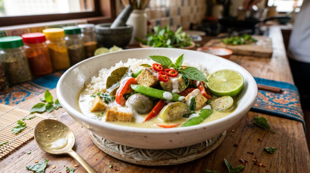 Thai Green Curry (Vegetarian)