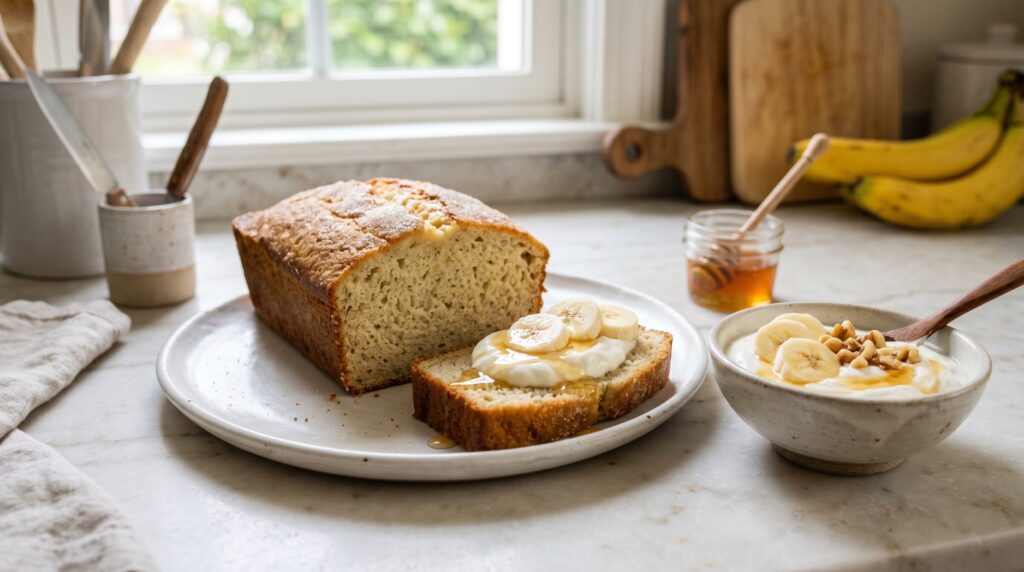 Greek Yogurt Banana Bread