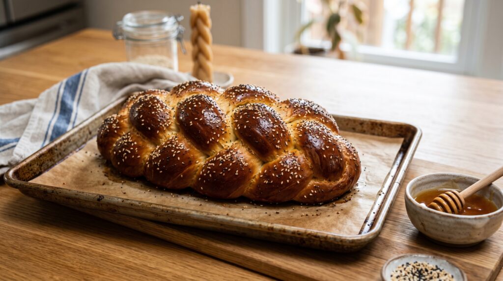 Challah (Braided Egg Bread)