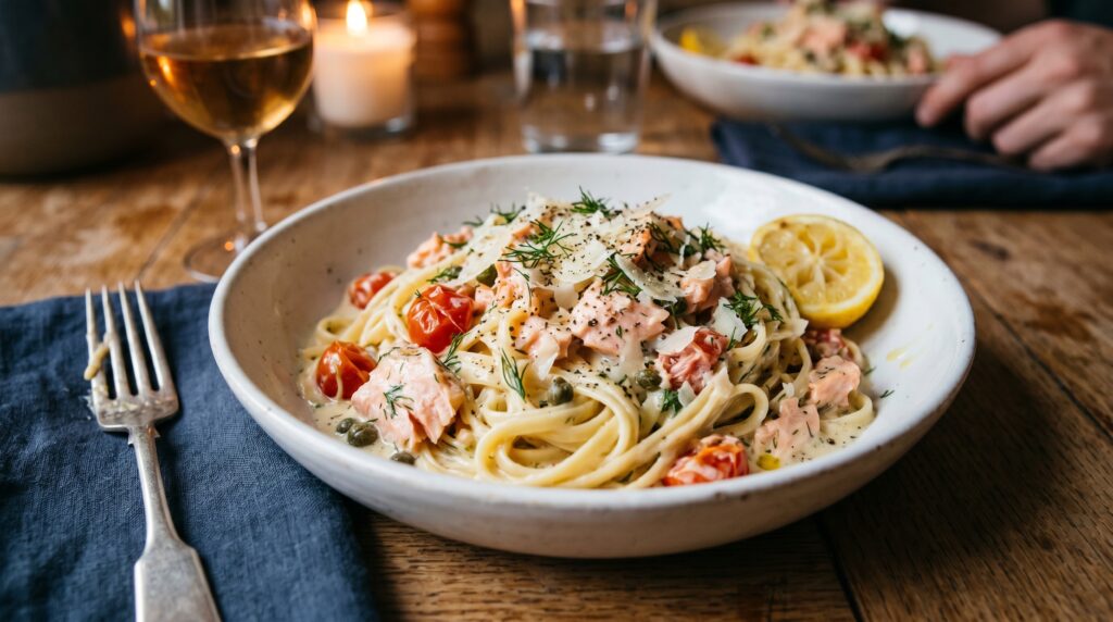 Creamy Salmon Pasta