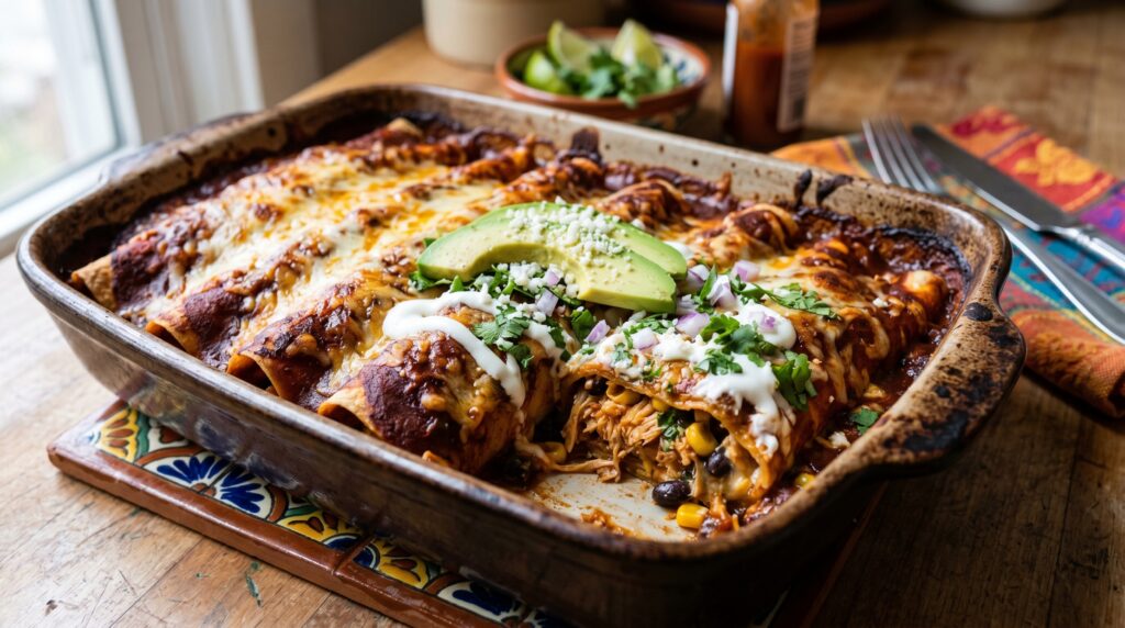 Mexican-Inspired Chicken Enchilada Roll Ups