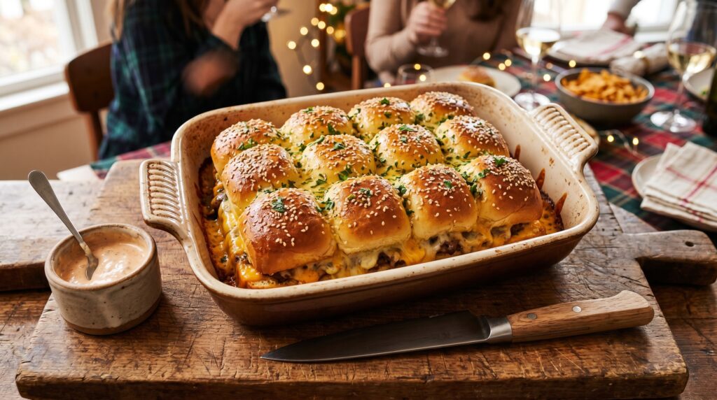Baked Tray Sliders (Party Style)